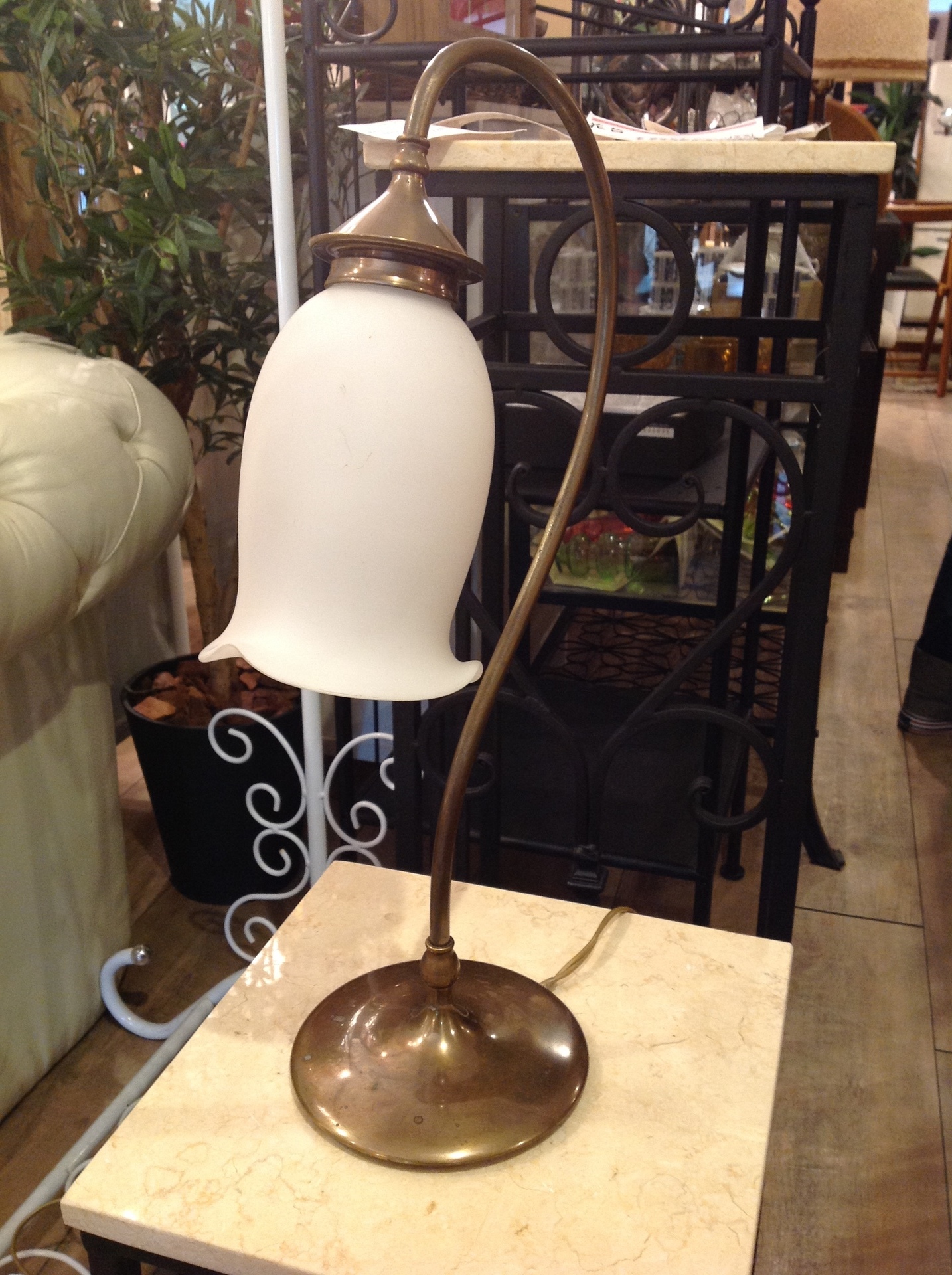山菊工芸 真鍮製テーブルランプ入荷しました！: 買取 商品のご紹介！ アウトレット ＆ リユース 再良市場 大森店