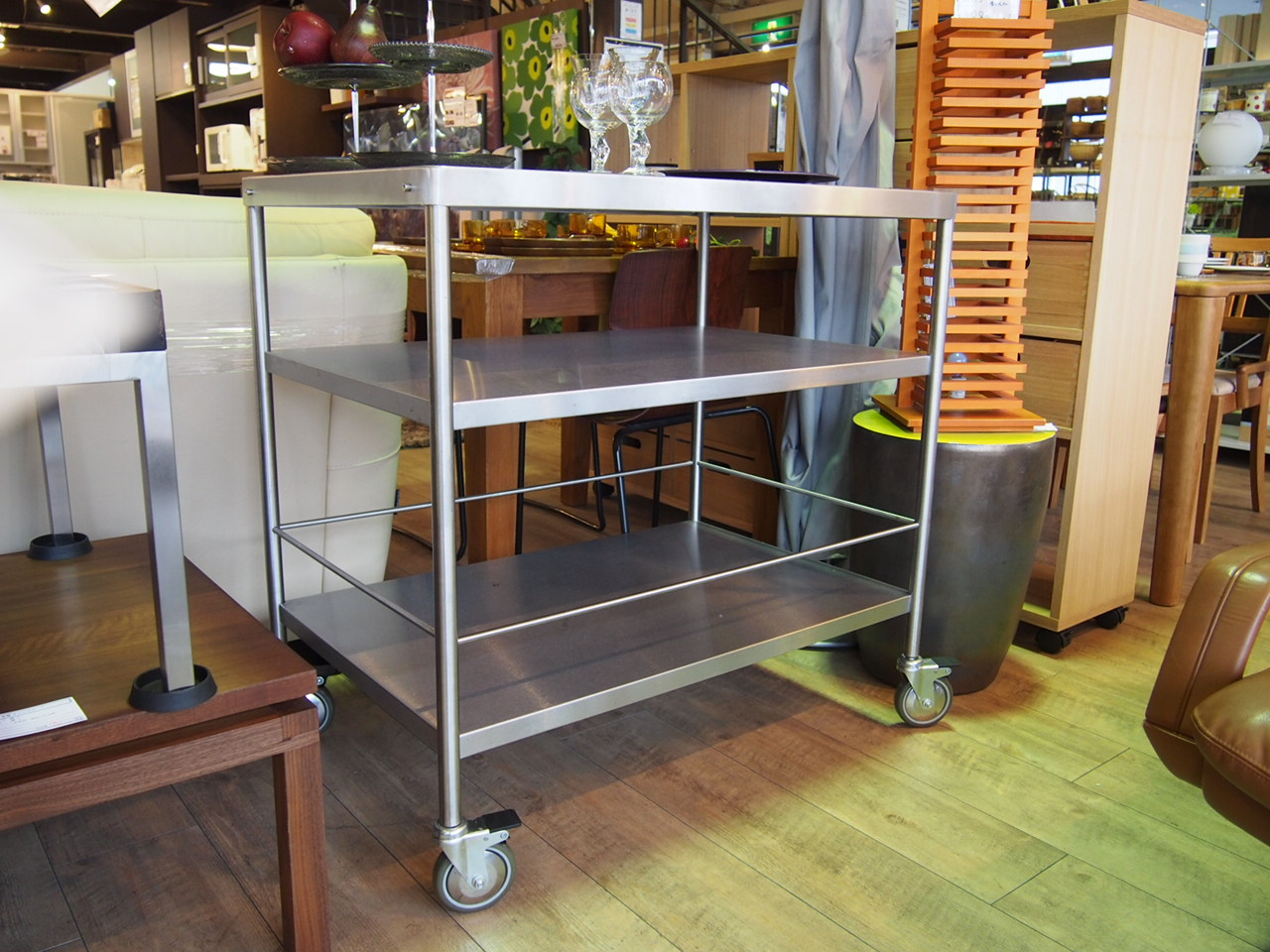 IKEA ステンストルプ キッチンワゴン×2 使用1年半 - 食器棚、キッチン収納